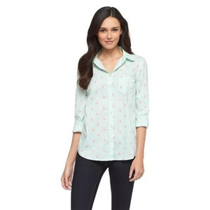 Merona - Mint  Flamingo Shirt